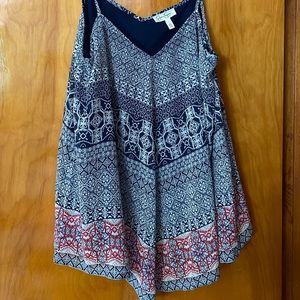 Jessica Simpson maternity tank top; Size large